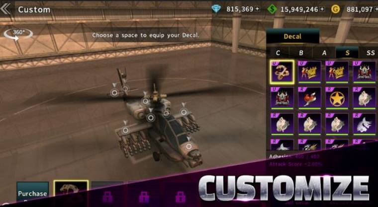 Gunship Battle Helicopter 3d Mod Apk Images 1